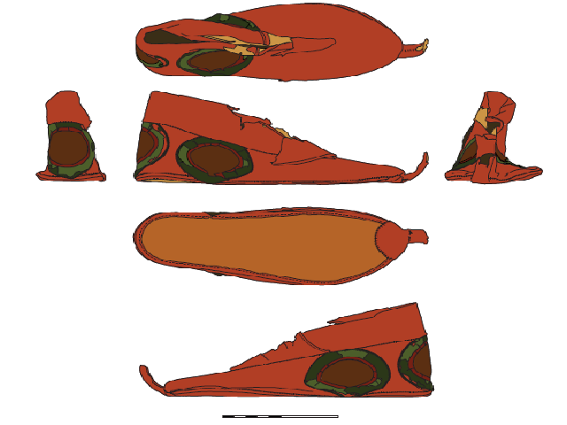 Studies of Ancient Egyptian Footwear. Technological Aspects. Part XV.  Leather Curled-Toe Ankle Shoes | PalArch's Journal of Archaeology of Egypt  / Egyptology