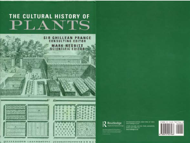 The Cultural History of Plants